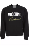 Moschino  Pull 100% coton de Moschino ZA1719 Couleur : 1555 NOIR