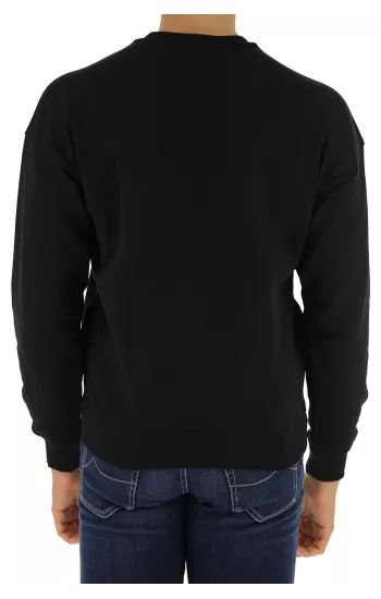 Moschino  Pull 100% coton de Moschino ZA1719 Couleur : 1555 NOIR