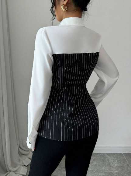 Chemise une pièce à col