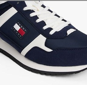 Sneakers Tommy Hilfiger Pour Homme REFERENCE EM0EM01617 Couleur : C1G Dark Night Navy