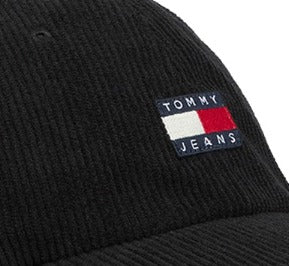 Casquette Tommy Jeans 100% Coton bio REF : AM0AM13422 Couleur : BDS Black
