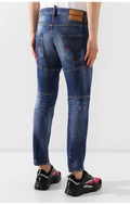 Dsquared2  Pantalon 98 % coton de Dsquared2 S74LB0611 Couleur : 470 DENIM