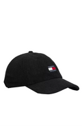 Casquette Tommy Jeans 100% Coton bio REF : AM0AM13422 Couleur : BDS Black