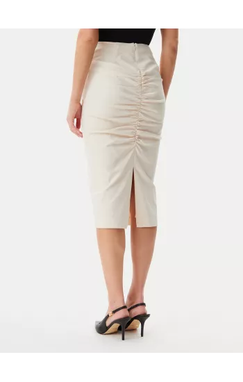 Pack premium – Jupe beige Guess jeans W5GD93 WGMR2 Couleur : G1CX BUTTER ICECREAM