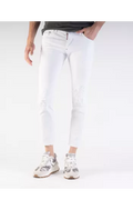 Dsquared2  Pantalon 100% coton de Dsquared2 S71LB1055 Couleur : 100 WHITE