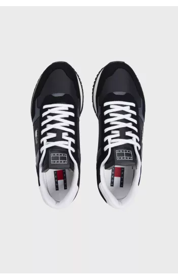 Sneakers Tommy Hilfiger Pour Homme REFERENCE EM0EM01617 Couleur : BDS Black