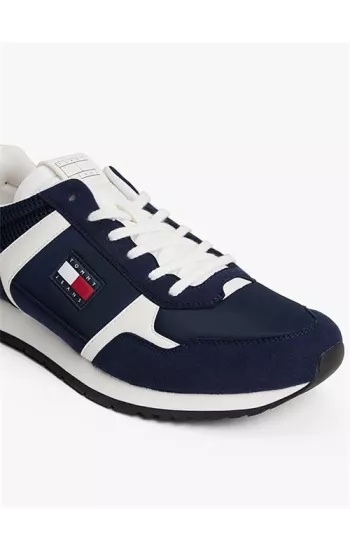 Sneakers Tommy Hilfiger Pour Homme REFERENCE EM0EM01617 Couleur : C1G Dark Night Navy
