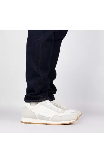 Sneakers Tommy Hilfiger Pour Homme REFERENCE EM0EM01617 Couleur : YBL Ecru